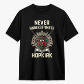 Hopkirk Tartan Crest 2D T-shirt - Never Underestimate Style